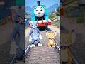 GTAV_ TOM AND JERRY SAVED BY LITTLE SINGHAM FROM TSUNAMI THOMAS THE TRAIN -Coffin Dance Song Cover