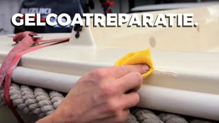 Gelcoat reparatie, Polyester reparatie