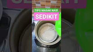 Tips masak nasi sedikit, begini aja lebih cepat matang #shorts