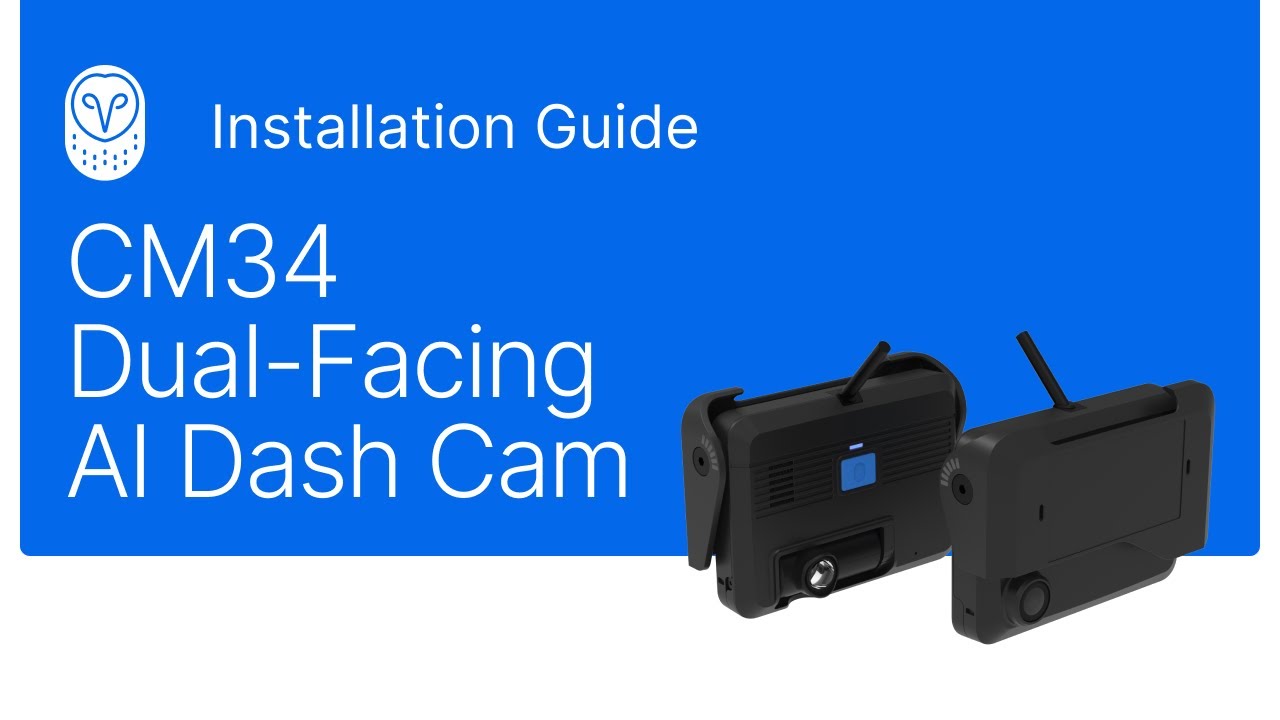 Samsara Installation Guide Cm34 Dual Facing Ai Dash Cam Youtube
