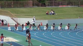 2017年 奈良県陸上選手権 女子100m予選3組