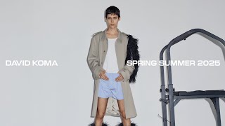 DAVID KOMA MENSWEAR SPRING-SUMMER 2025 | Behind The Scenes