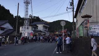 平成30年 許禰神社例祭 三倉 共盛社 千秋楽