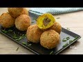 Stuffed Yam And Sweet Potato Balls