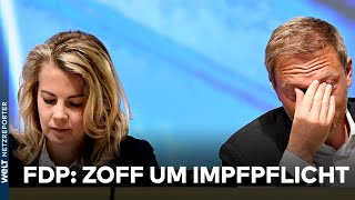 FDP: Zoff um die allgemeine Corona-Impfpflicht!