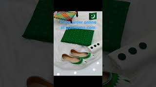 4 pc Unstitched Azadi collection Lawn chicken #AzadiMubarak #AzadiSale #trousersforwomen #bareeze