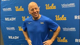 UCLA head coach Mick Cronin discusses big man rotation, looks ahead to trip to Washington 1/23