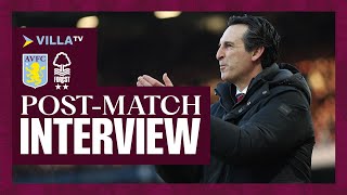 POST MATCH | Unai Emery on 4-2 Victory Over Forest