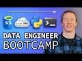 Data Engineer Bootcamp (FREE 27+ Hour Course) - SQL, Python, Cloud, Bash, AI, Git & GitHub