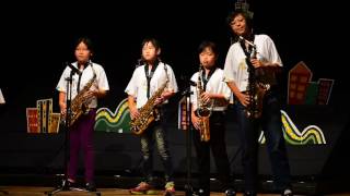 心甘寶貝 --鳳飛飛   塔樓國小 Saxophone薩克斯風社團  屏東藝術館  2016 世界和平會兒童戲劇慈善公演 猴子撈月 --九歌兒童劇團演出--籌募貧童愛心早餐與營養食品