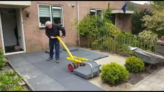 Master class 60 x 60 tegels leggen door pensionado