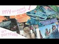 my accepted college art portfolio ✶ with scholarship ✶