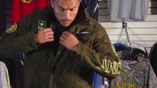 Army Canvas Jacket: Winter Warmth Meets Military Prestige