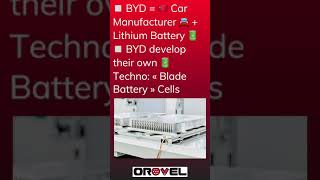 [OROVEL 🔋] BYD Blade Battery - BYD Han Sedan Electric Vehicle 🚗⚡️