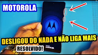 Celular Motorola Não liga, Desligou e Não Liga Mais? RESOLVIDO EM CASA! Moto E6, E7, E7 Plus, Play.