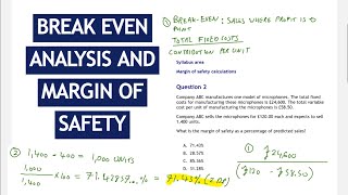 Exam Question Walkthrough for CIMA P1 & BA2
