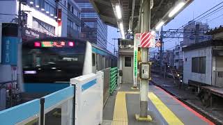 JR東日本　京浜東北線　E233系1000番台　発車　蒲田駅 (JK 16)