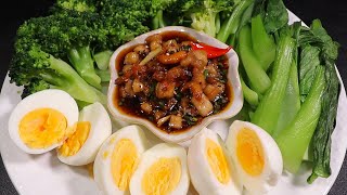 Cách Làm Kho Quẹt Tóp Mỡ Tôm Khô - Chấm Rau Củ Luộc Ngon Bá Cháy