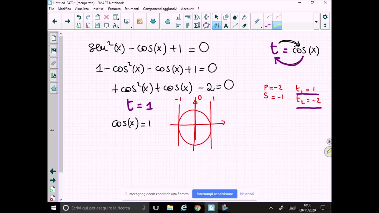 Esercizi Di Riepilogo Sulle Equazioni Goniometriche (Esercizio 1) - YouTube
