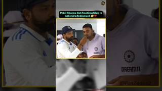 Rohit Sharma got emotional due to ashwin's retirement 🥹❣️ #ashwin #ravichandranashwin