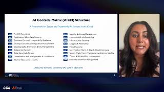 AI Controls Matrix (AICM v1.0): Operationalizing AI Governance at Scale | Q4 AI Virtual Summit 2025