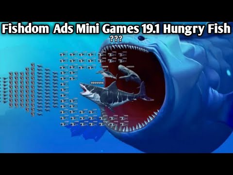 Fishdom Ads Mini Games 19.1 Hungry Fish Nuevo nivel de actualización Vídeo del tráiler