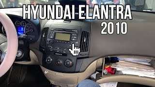 Cambiando La Radio De Un Hyundai Elantra 2010