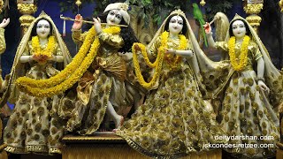 19th July. '22 | Mangal Aarti Darshan | Sri Sri Radha Gopinath Temple| ISKCON Chowpatty Mumbai.