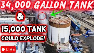 🔴 34K Gallon Toxic Tank at 90°F "COULD EXPLODE" Garden Grove RIGHT NOW – 40K Evacuated