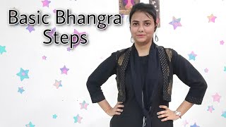 Easy and Basic Bhangra Steps | Easy dance steps for beginners | Basic Bhangra Dance #shorts