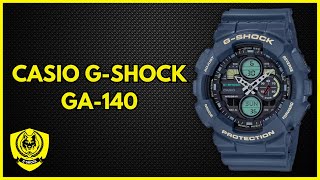 Explorando o Casio G-Shock GA-140: Tecnologia de Ponta em Estilo Resistente!