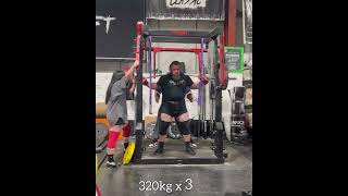 CAN YOU SQUAT 320KG/705LBS FOR 10 REPS?!?!