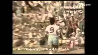 Lazio - Catania 2-1 - Serie B 1982-83 - 37a giornata