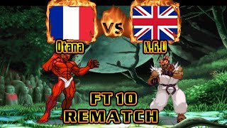 Street Fighter III: 3rd Strike - Otana (FRA) VS (GBR) N.G.U [sfiii3n] [Fightcade] ストリートファイター3