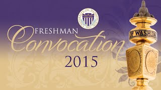 Archive: 2015 UW Freshman Convocation