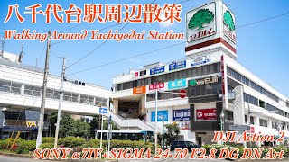 【八千代台駅周辺散策 #162】Walking Around Yachiyodai Station【SONY α7Ⅳ+SIGMA 24-70 F2.8 DG DN Art / DJI Action2】