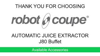 Robot-Coupe J80 Buffet Accessories