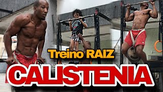 Esse TREINO DE CALISTENIA E PARA FICAR GIGANTE