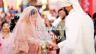 Our Nikah Vlog | Alhamdulillah #nikah #wedding ​⁠