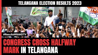 Telangana Assembly Election Results Update: CM KCR In Trouble, Congress Gets Majority