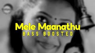 Mele Maanath | Bass Boosted | Malayalam Album Song | Bass KeraLa Audiovisual