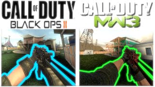 BO2 and MW3 but it's 120 FOV