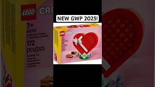 NEW LEGO Valentine's GWP 2025! #lego #valentinesday #legocreator #toys #youtube #february