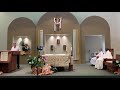 st. benedict catholic church live stream 9am mass