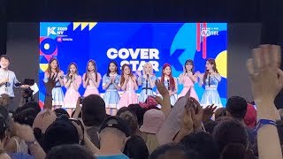 [FANCAM] 190707 fromis_9 leaving the convention KCON STAGE @ KCON NY 2019