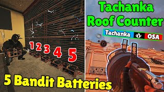 How To Get *UNLIMITED* Batteries With Bandit | Tachanka Roof Counter On Cafe - Rainbow Six Siege