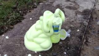 Exploding toothpaste: take 2
