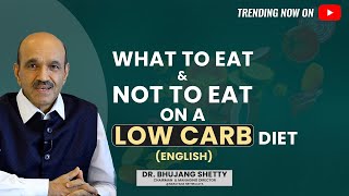 Is it possible to reverse diabetes? What to eat & not to eat on a low carb diet | #bhujangshetty