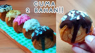 CROMBOLONI VIRAL Tanpa Pastry,tanpa Adonan‼️Lebih  Praktis cuma pakai ROTI TAWAR | IDE JUALAN LARISS