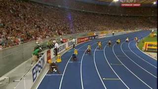 Usain Bolt 200 M New World Record 19,19